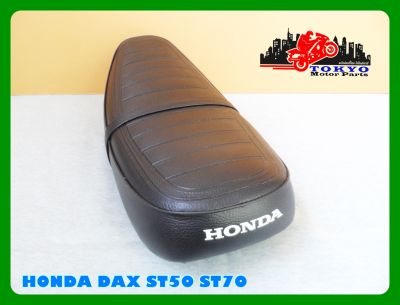 HONDA DAX ST50 ST70 DOUBLE SEAT COMPLETE "BLACK" // เบาะ เบาะรถมอเตอร์ไซค์ สีดำ หนังพีวีซี งานสวย สินค้าคุณภาพดี