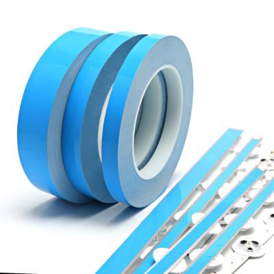 ℗∋✚ 25 Meter/Roll Transfer Heat Tape Double Sided Thermal Conductive Heat-adhesive Tape For Chip PCB CPU LED Strip Light Heatsink