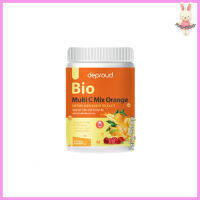 Deproud Bio Multi C Mix Orange ดีพราวด์ ไบโอ มัลติ ซี มิกซ์ ส้ม วิตซีถัง รสส้ม วิตซีสด [ ขนาด 250 กรัม ] [1 กระปุก ]