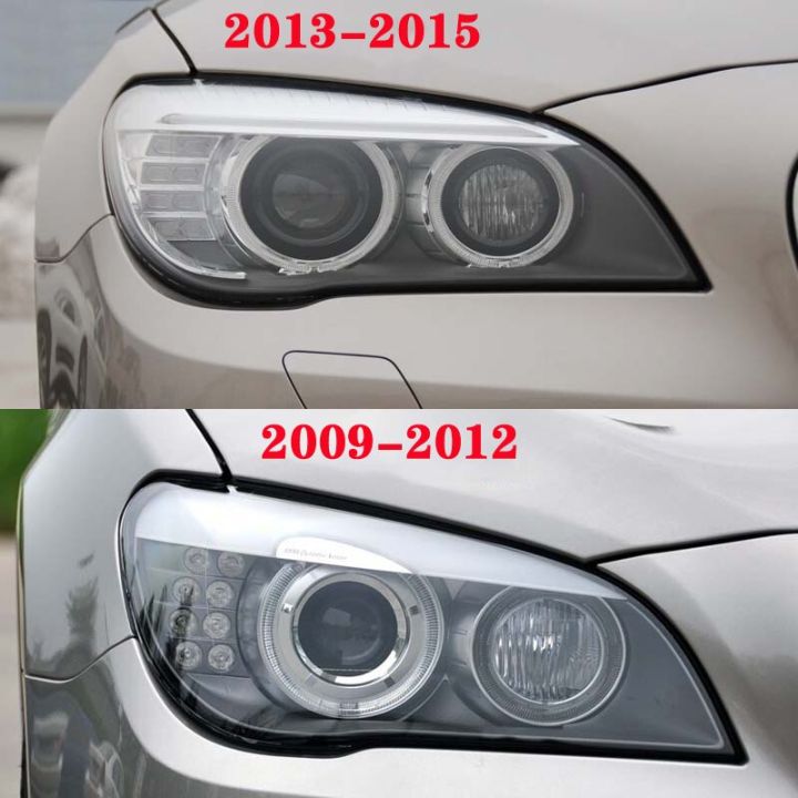 ฝาครอบเลนส์ไฟหน้าหน้ารถยนต์-f01รถยนต์2009-2015ฝาครอบไฟหน้ารถยนต์ฝาครอบโคมไฟโปร่งใสสำหรับ-bmw-7-series-f02