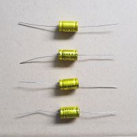 แพ็ค 4 ตัว Capacitor คาปาซิเตอร์ 3.3 uF 100 V NP หางหนู คอนเดนเซอร์ ซีกันขาด ซีเสียงแหลม คาปาเสียงแหลม คาปาซิเตอร์ลำโพง