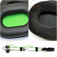 ☂♟✌ Foam Cushion Ear Pads Microphone For Razer Black Shark BlackSHARK Stereo Gaming Headphone EarPads Leather and Velour Version