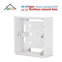 ▪ↂ Universal 86 type wall mounted junction box for Depth 35mm/42mm/50mm optional