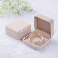 ☃ Velvet Bracelet Box High Quality Necklace Jewelry Storage Boxes Bangle Case Proposal Engagement Wedding Counter Display Packing