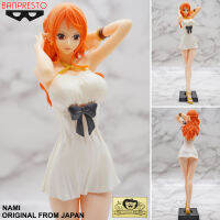 Model โมเดล งานแท้ 100% แมวทอง Banpresto จากการ์ตูน One Piece วันพีซ เต็มพิกัดสลัดจอมลุย Nami นามิ White Dress ชุดสีขาว Ver Original from Japan Figure ฟิกเกอร์ Anime ของขวัญ Gift อนิเมะ การ์ตูน มังงะ Doll ตุ๊กตา คอลเลกชัน สั่งและนำเข้าจากญี่ปุ่น manga