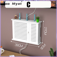 Tantuoye ชั้นวางเราเตอร์อินเตอร์เน็ตไร้สายไร้สายขนาดใหญ่กล่องเก็บสายไฟบวกที่ค้ำสาย