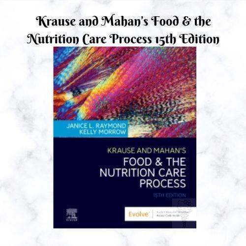 Krause and Mahan’s Food the Nutrition Care Process 15th Edition Lazada PH