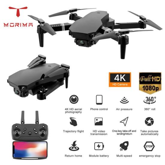 New s70 pro rc bay không người lái với camera kép 4k hd có thể gập lại - ảnh sản phẩm 1