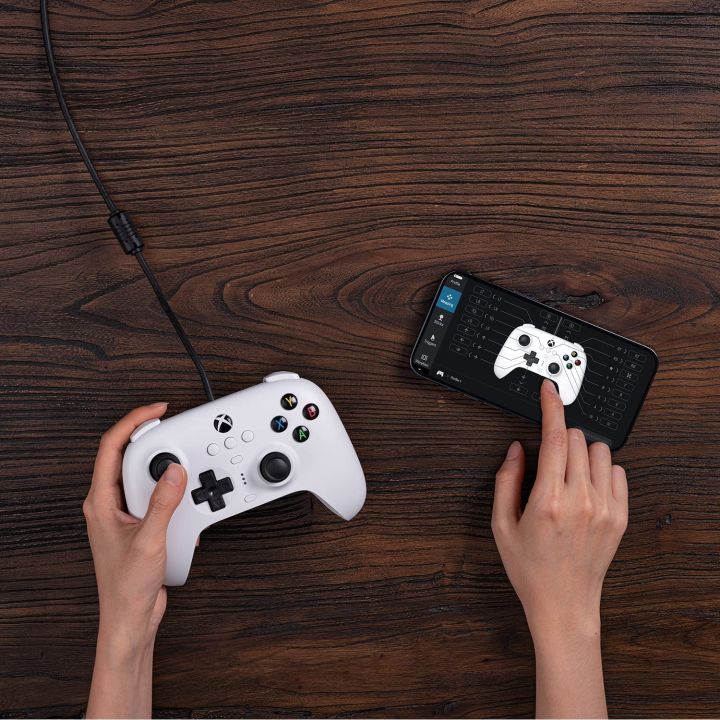 8bitdo-ultimate-wired-controller-for-xbox-windows-android-and-ios-จอย-xbox-มีสาย-xbox-controller-จอย-pc-จอยมือถือ-model-82ce