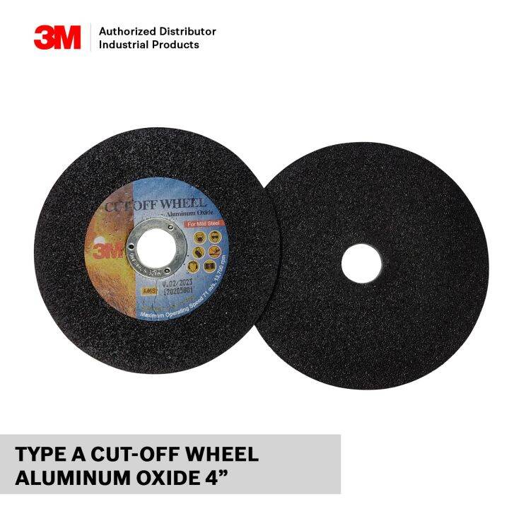 3M TYPE A CUTOFF WHEEL ALUMINUM OXIDE 4INCHES Lazada PH