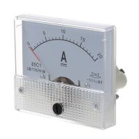 New 20A Analog Ampere Panel Meter Current Amp