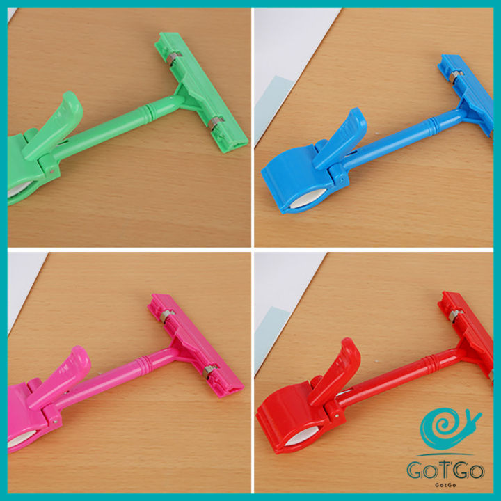 gotgo-ก้านหนีบป้ายราคา-แบบตรง-ที่หนีบป้าย-จัดส่งคละสิ-price-tag-holder-มีสินค้าพร้อมส่ง