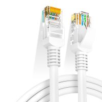 SAMZHE CAT 5E สายเคเบิลอีเทอร์เน็ตแลน RJ45สายเคเบิลสำหรับเครือข่ายแล็ปท็อปเราเตอร์คอมพิวเตอร์5สายแพทช์