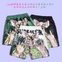 [COD] 2022 mens cross-border summer large-size beach printed quick-drying casual floral factory customization