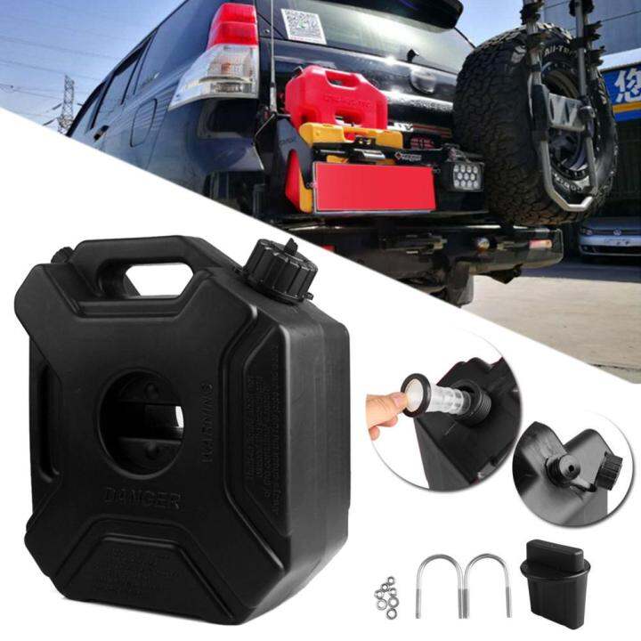 Gas Can 1.3 Gallon 5L Portable Fuel Oil Petrol Diesel Storage Gas Tank