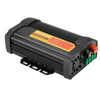 อินเวอร์เตอร์พาวเวอร์ 12V DC ถึง 110V AC 4000W รถอัตโนมัติแรงดันไฟฟ้า Transformer INVERTER Converter รถชาร์จ