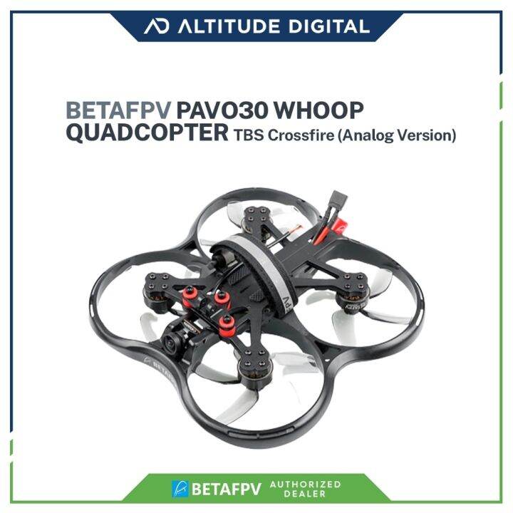 BETAFPV Drone Pavo30 Whoop Quadcopter - TBS Crossfire (Analog Version ...
