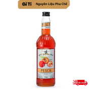 Siro Syrup Osterberg Đào Peach 750ml