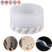 Window Windshield Door Bottom Draught Dust Insect Self Adhesive Silicone Rubber Seal Weather Soundproofing Door Sealing Tape Decorative Door Stops