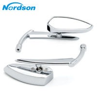 Nordson Cermin Spion Motosikal untuk Road King Yamaha V-Star Vstar XVS ฮอนด้าเงาจิตวิญญาณ Velorex Deluxe 600