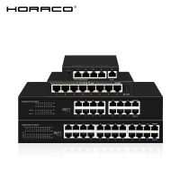 581624 Gigabit Ethernet Switch 101001000Mbps RJ45 LAN Fast Desktop Network Switch with Loop Alarm VLAN Extend Function