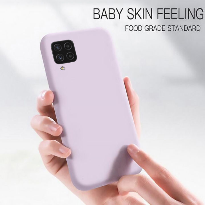 casing-for-samsung-galaxy-a22-4g-m22-4g-phone-case-liquid-silicone-ultra-thin-design-camera-protection-soft-tpu-full-coverage-shockproof-back-cover-case