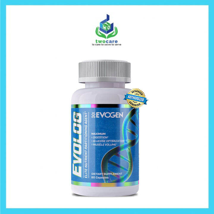 Evogen Evolog 60 Kapsul Caps Carbs Blocker Fat Burner Defisit Kalori