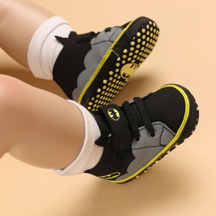 img-รองเท้าเด็กผู้ชายรองเท้าเด็ก0-18เดือน-รองเท้าเด็กวัยหัดเดินพื้นนุ่มน่ารักกันลื่น