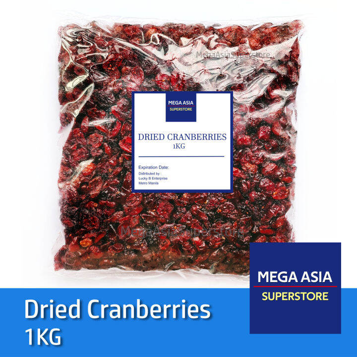 Mega Asia Dried Cranberries 1kg Lazada Ph 9943