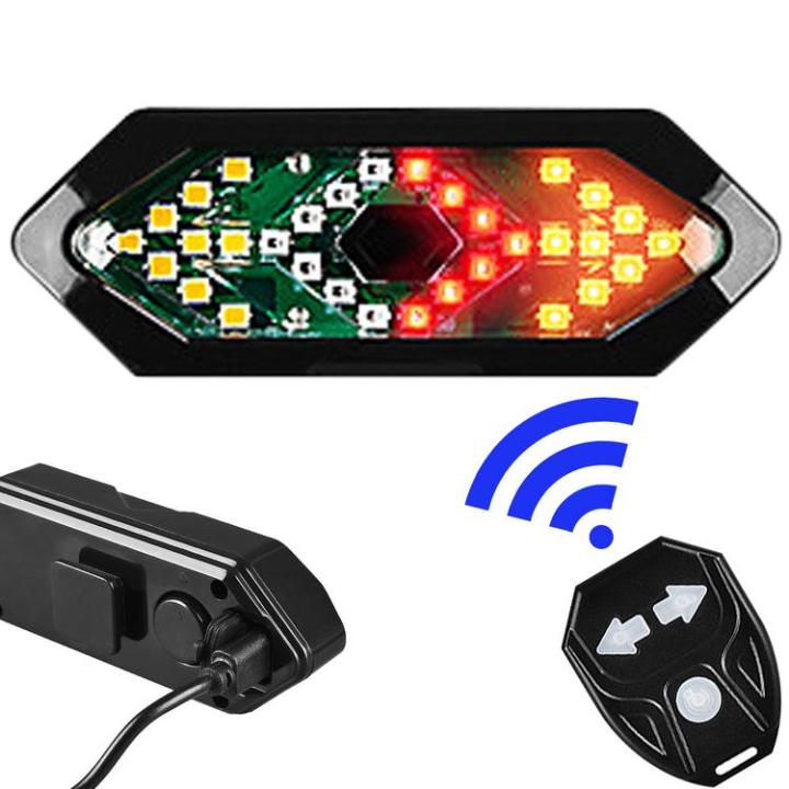 remote-control-steering-tail-light-intelligent-charging-waterproof-night-riding-equipment-bicycle-warning-light-with-horn-latest