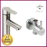 ก๊อกอ่างล้างหน้าผสม พร้อมสต๊อปวาล์ว RA SS-4003-STOPBASIN MIXER WITH STOP VALVE RASLAND RA SS-4003-STOP **ลดราคาจัดหนัก **