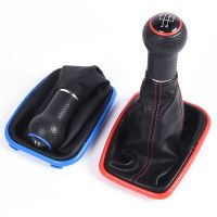 【DT】 hot  12mm 5 / 6 Speed Car Gear Shift Knob Lever Shifter Gaitor Boot for Volkswagen VW 1999-2004 Golf 4 IV MK4 GTI R32 Bora Jetta MT