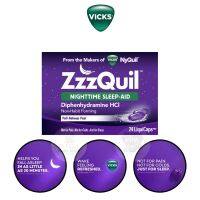 ?พร้อมส่งที่ไทย? Vicks ZzzQuil Nighttime Sleep-Aid LiquiCaps (24 LiquiCaps)   นำเข้า แท้ 100%