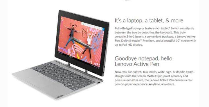 lenovo ideapad d330 8gb