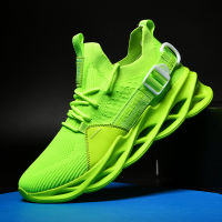 2021Cheap Green Mesh Sneakers Man Breathable Running Sport Shoes Light Soft Athletic Male Sneakers Unisex Gym Mens Shoes Size 46