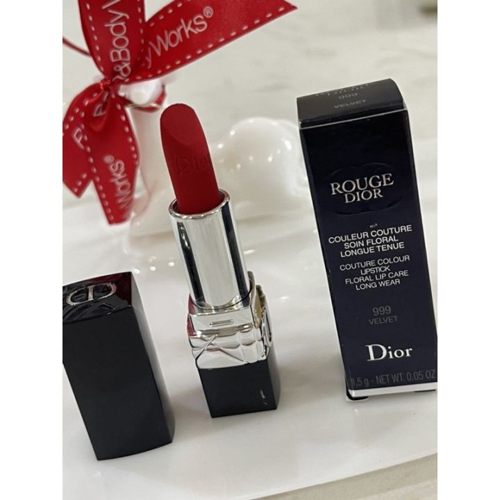 Rouge Dior  Lipstick 999 New In Box satin finish W 3 Lipstick Sample  Cards  eBay