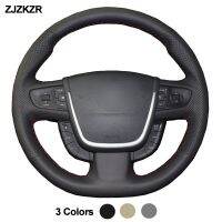 Car Auto Steering-Wheel Cover For Peugeot 508 2011-2018 508 SW 2011-2018 Funda Volante Stuurhoes 2012 2013 2014 2015 2016 2017 Steering Wheels Accesso