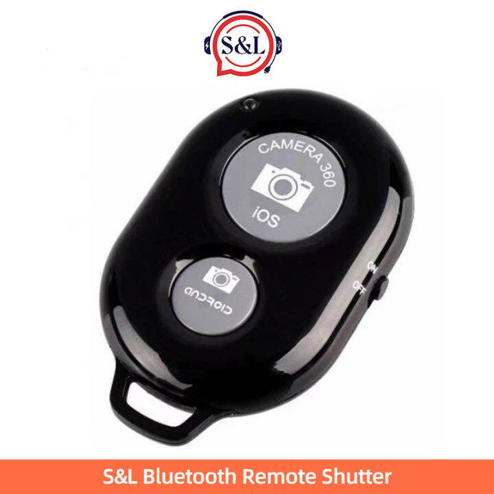 S&L Bluetooth Remote Shutter For iPhone/Android Phone Lazada PH