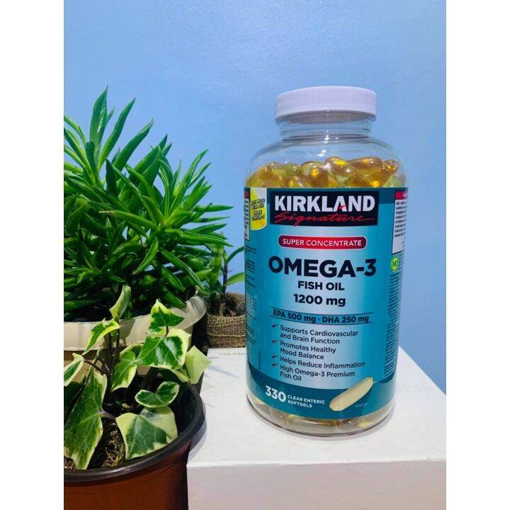 【COD】 Kirkland Signature Super Concentrate Omega3 Fish Oil 1200 mg EPA