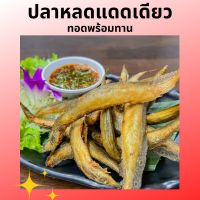 ซื้อปลาหลดทอด 1 แพค แถมฟรีปลาหลดทอด 1 แพค ปลาหลดแดดเดียวทอด เนื้อแน่น ทอดใหม่ทุกวัน ไม่อมน้ำมัน ไม่แห้ง ขนาด 200 กรัม (นน.ก่อนทอด)