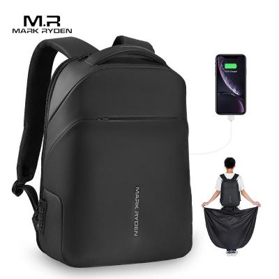 TOP☆Mark Ryden NEW Anti-thief TSA Lock Men Backpack Waterproof Raincoat 15.6 inch Laptop Bag School Fashion Man Travel Bag