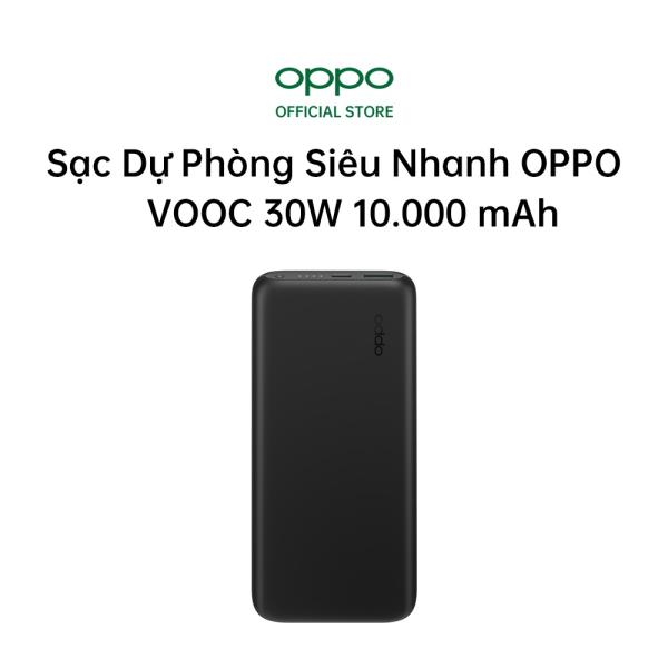Pin Sạc Dự Phòng Siêu Nhanh Oppo VOOC 30W 10.000 mAh PBV02