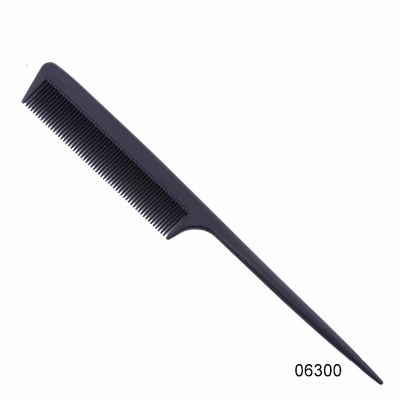 【CC】 1pc Hot Fashion Fine-tooth Comb Plastic Pin Anti-static Hair Rat Tail 220x28x4mm Styling Tools