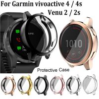 สำหรับ Garmin Venu 2 / 2S /Vivoactive 4/4 S เคสป้องกันเต็มรูปแบบ TPU ฝาครอบป้องกันหน้าจอ