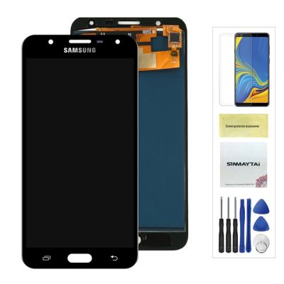 5.5 นิ้วสำหรับ Samsung Galaxy J7นีโอ Lcd ดิสเพลย์ J701 J701m J701f J701mt หน้าจอสัมผัสชิ้นส่วนหน้าจอแอลซีดีถอดประกอปเปลี่ยน