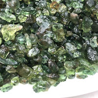 50g/Pack Natural Raw Peridot Chips Gravel Rough Quartz Crystals Stone Mineral Healing Reiki Room Home Decoration Aquarium