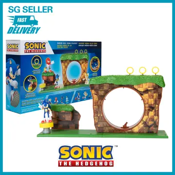  Sonic The Hedgehog Green Hill Zone Playset with 2.5