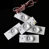 Concave lens astigmatism 3V LCD TV lamp bar lamp bead large grain LED concave mirror LCD TV backlight general purpose lamp bead Electrical Circuitry P