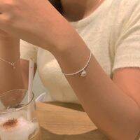 SissyJewelry //ข้อมือเงินแท้ รุ่นเอ็นยือดยืด Daisy ดอกเดซี่ สุดคิ้ว