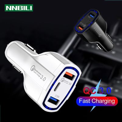 30W PD USB C Car Charger Quick Charge 4.0 3.0 QC4.0 QC3.0 Phone Charger Type C Fast Charging For iPhone 13 Xiaomi Huawei Samsung